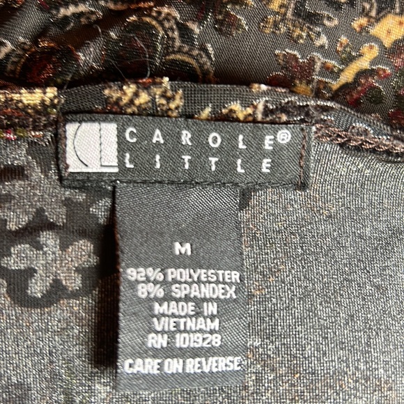 Carol Little Top Sz Medium - Picture 4 of 5